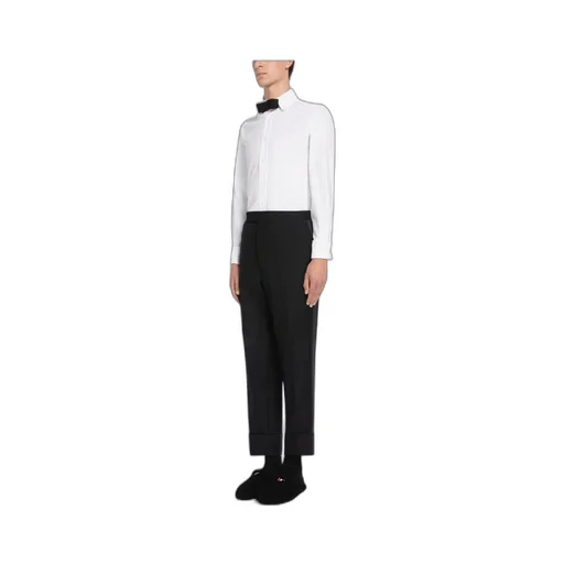 Thom Browne Rwb Grosgrain Tab Slip-On Slippers