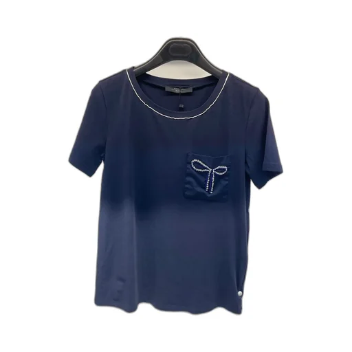 Open-Necked Black Shirt