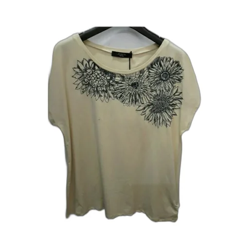 Flower Pattern T-Shirt