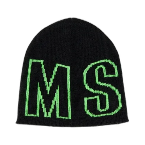 Intarsia-Knit Logo Beanie