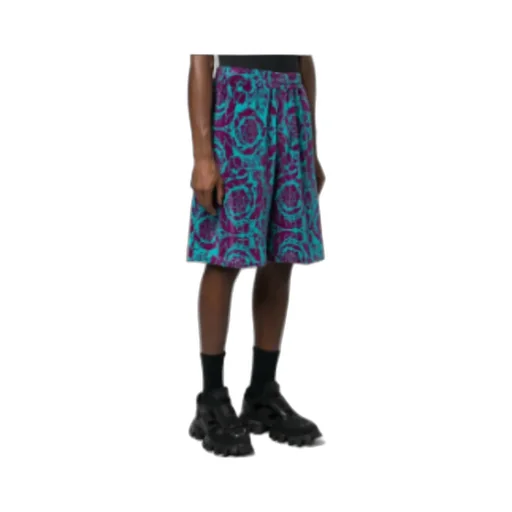 Abstract Pattern Bermuda Shorts