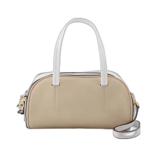 Manu Atelier Cylinder Top Handle Bag