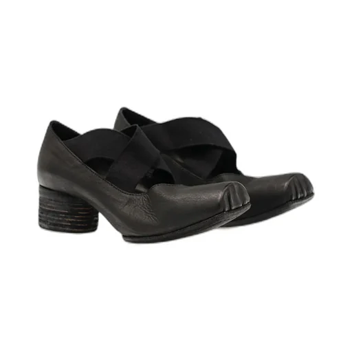 Cross-Belt Detail High Heels