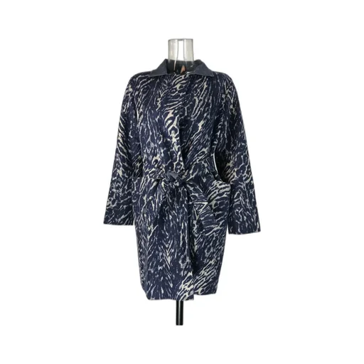 Double-Sided Lace-Up Coat