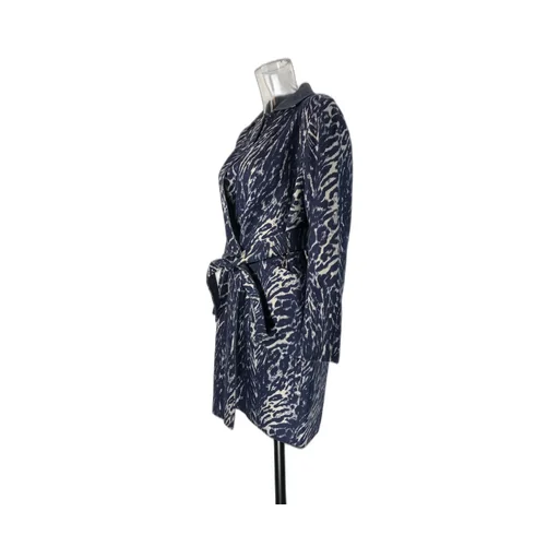 Double-Sided Lace-Up Coat