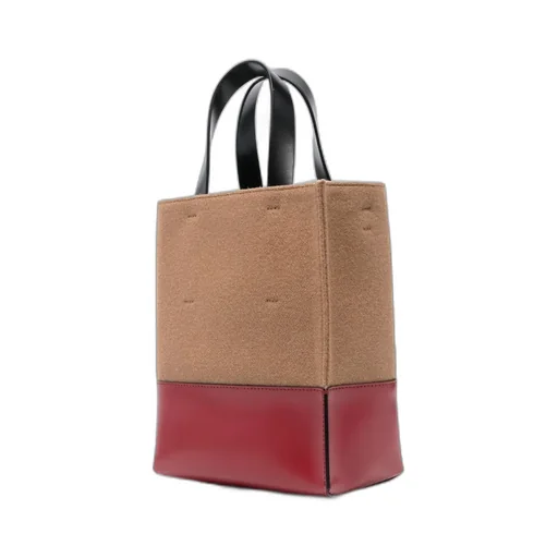 Two-Tone Logo Tote Bag