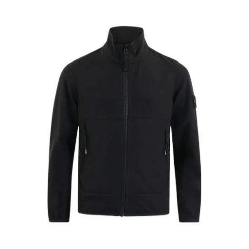 Zipped Compass-Patch Jacket