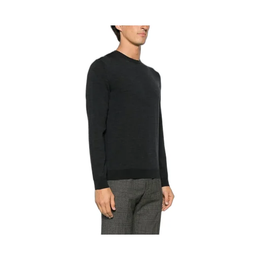 Fine-Knit Crew-Neck Jumper