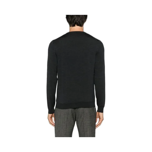 Fine-Knit Crew-Neck Jumper