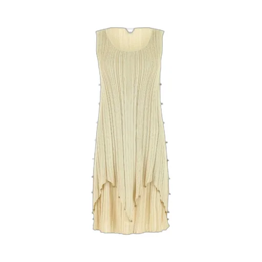 Bottega Veneta Embellished Pleated Mini Dress