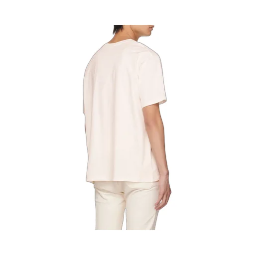 Cotton T-Shirt With Small Balmain Paris Logo