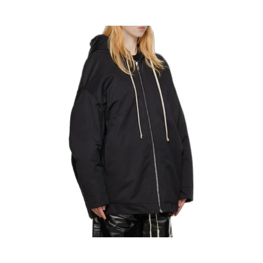 Tassel-Detail Hooded Jacket