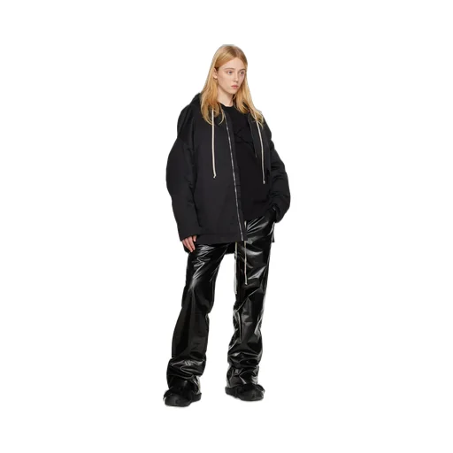 Tassel-Detail Hooded Jacket