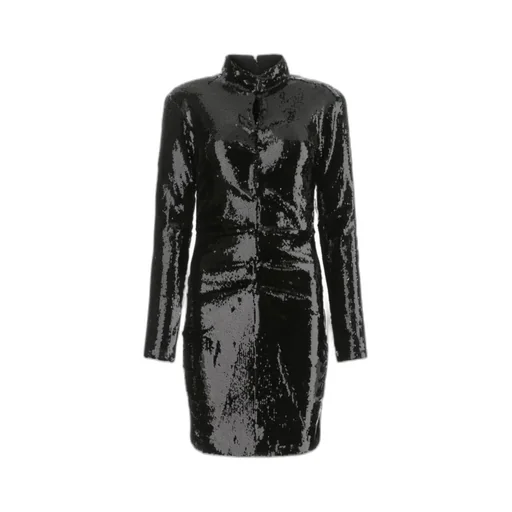 Isabel Marant Sequinned Long-Sleeved Mini Dress