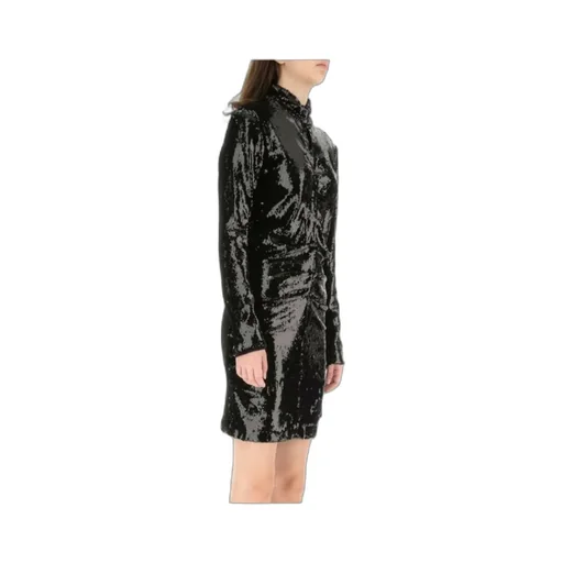 Isabel Marant Sequinned Long-Sleeved Mini Dress