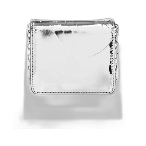 Maison Margiela Metallic-Finish Chain-Linked Crossbody Bag