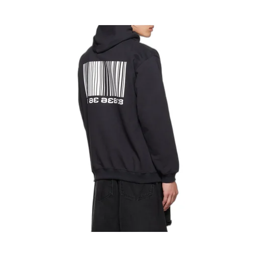 Vtmnts Barcode Printed Drawstring Hoodie