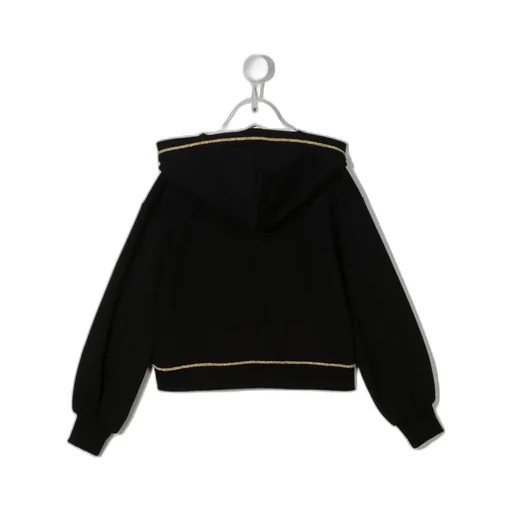 Embroidered-Logo Hoodie