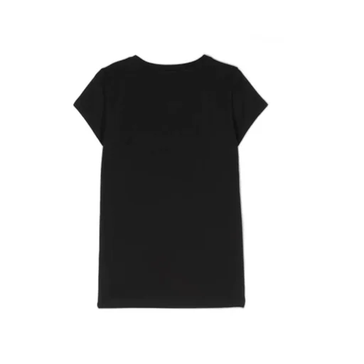 Moschino Kids Logo Embroidered Crewneck T-Shirt