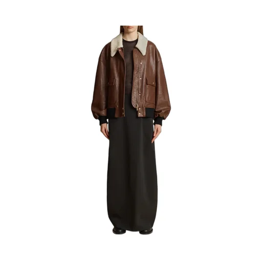 Khaite Shellar Ribbed Hem Jacket