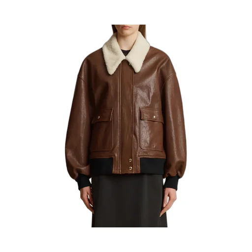 Khaite Shellar Ribbed Hem Jacket
