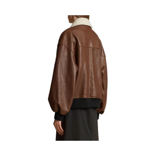 Khaite Shellar Ribbed Hem Jacket