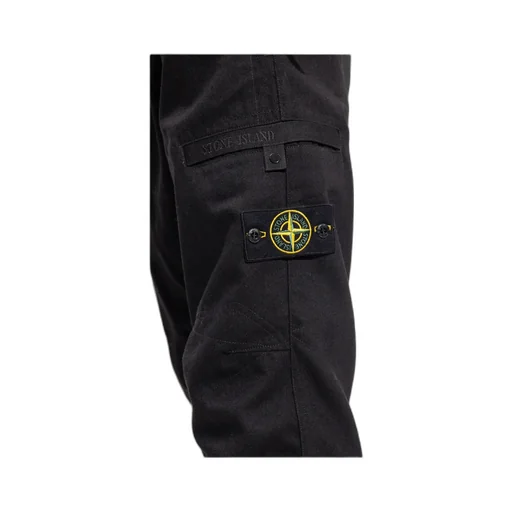Logo-Patch Tapered Trousers