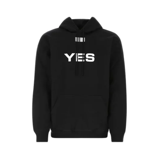 Vtmnts Yes No Printed Drawstring Hoodie