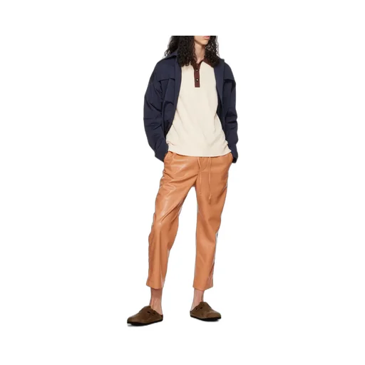 Jain Faux-Leather Trousers