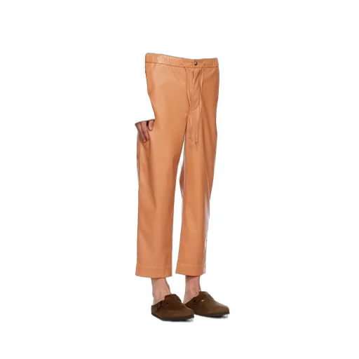 Jain Faux-Leather Trousers