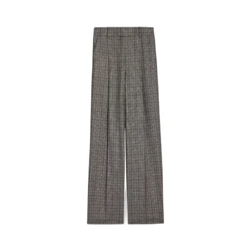 Checked Tailored Trousers