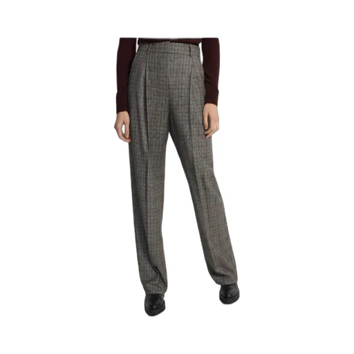 Checked Tailored Trousers