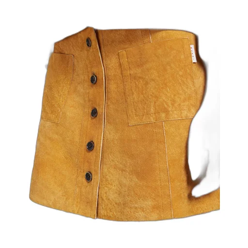 A-Line Buttoned Skirt