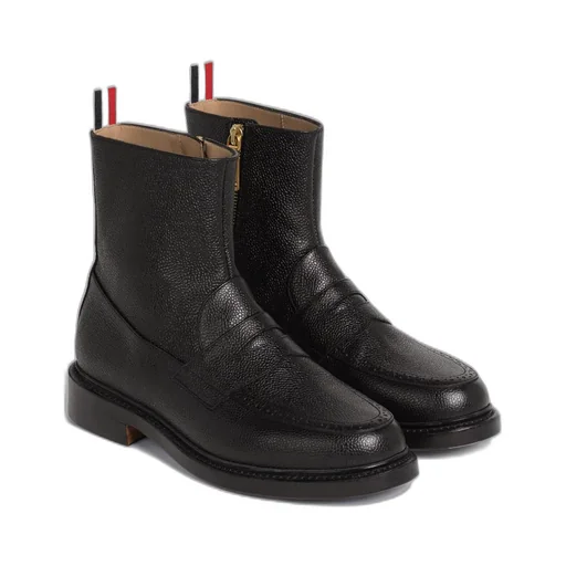 Ankle Leather Boots