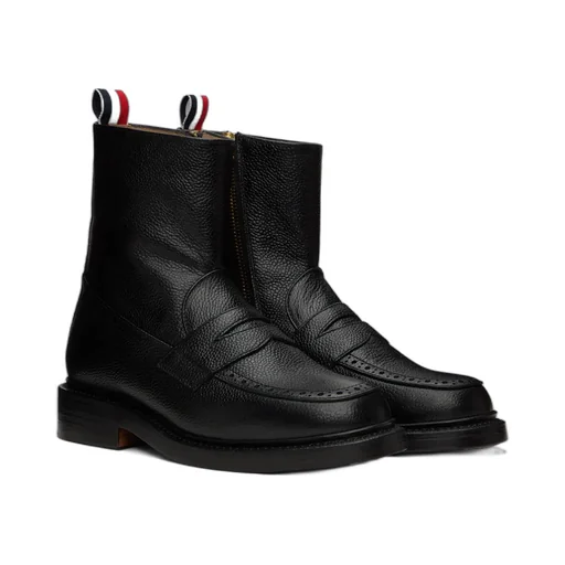 Ankle Leather Boots