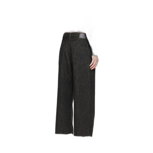 Wide Leg Cropped Jeans