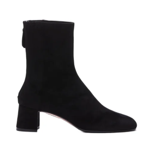 Aquazzura Zip-Up Ankle Boots