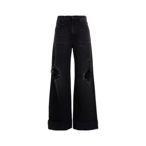 Lisa Baggy Distressed Jeans