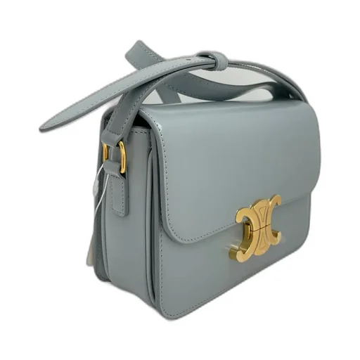 Teen Triomphe Bag In Shiny Calfskin