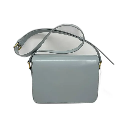 Teen Triomphe Bag In Shiny Calfskin