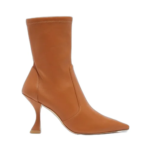 Pointy Thin-Heeled Boots