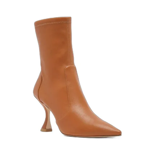 Pointy Thin-Heeled Boots