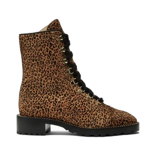 Jaguar-Print 40Mm Ankle Boots