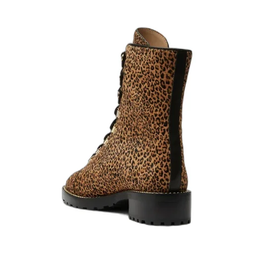 Jaguar-Print 40Mm Ankle Boots