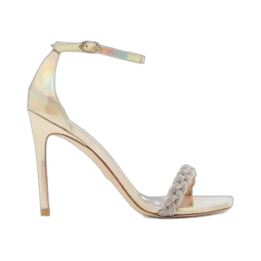 Logo High-Heeled Sandals