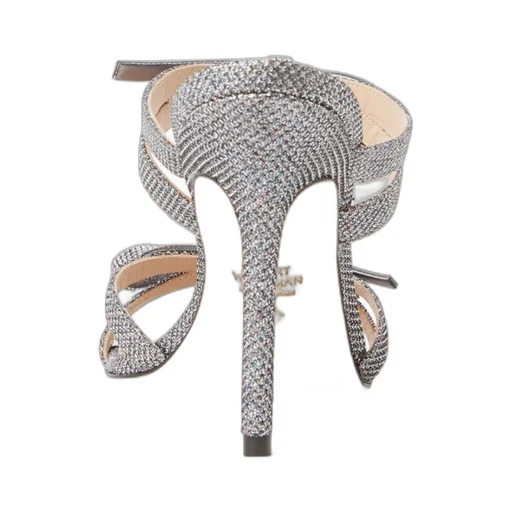 Glittered 90Mm Bow-Detail Sandals