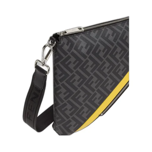 Grey Fabric Bag