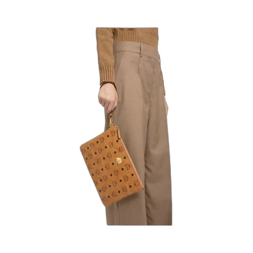 Letter Printed Clutch
