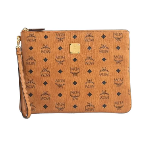 Letter Printed Clutch