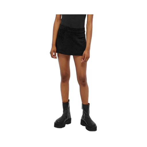 Palm Angels Stripe Detailed A-Line Mini Skirt